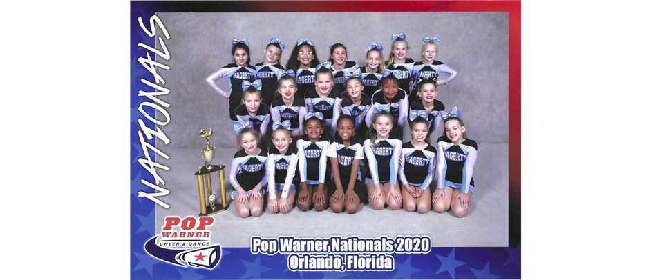 2020 Junior Pee Wee National Champions-Sideline Cheer