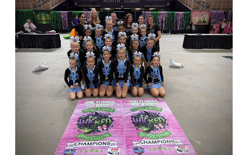 2025 Jr. PeeWee Mid-Fl Show Champions
